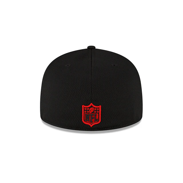 New Era Atlanta Falcons 2023 Training Black 59FIFTY Fitted Hat - Image 6