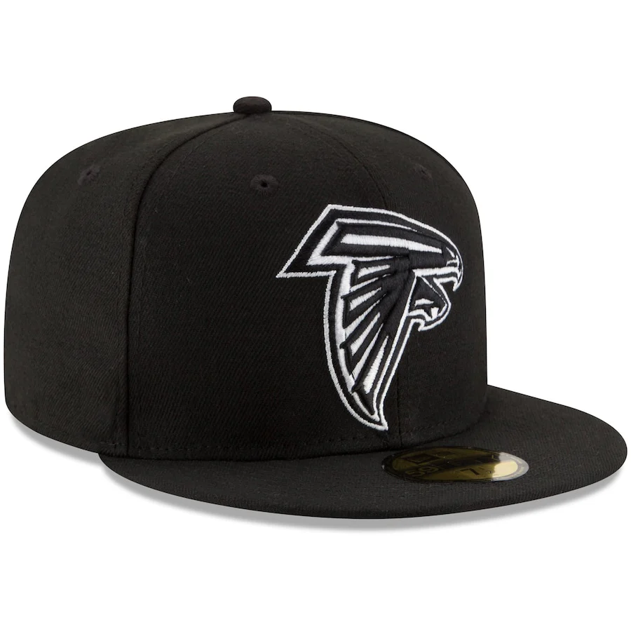 New Era Atlanta Falcons Black B-Dub 59FIFTY Fitted Hat - Image 3