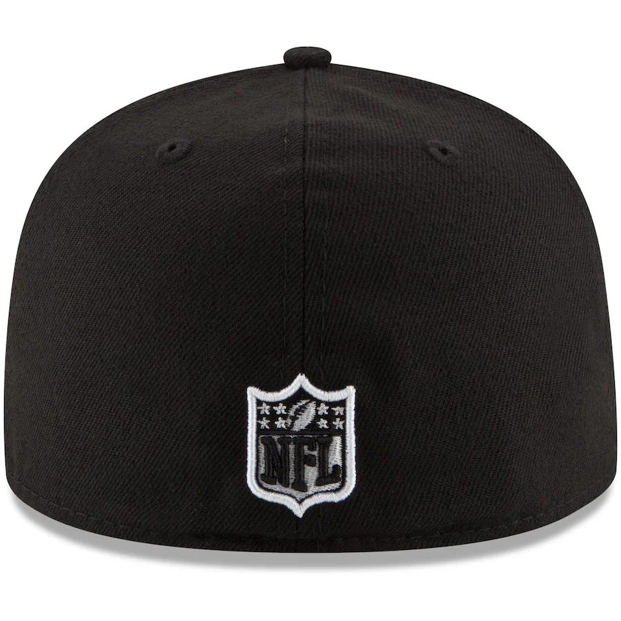 New Era Atlanta Falcons Black B-Dub 59FIFTY Fitted Hat - Image 4