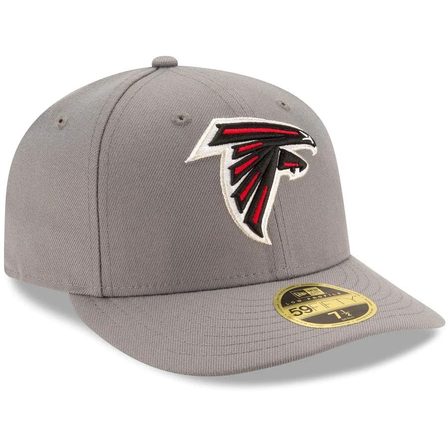 New Era Atlanta Falcons Graphite Storm Low Profile 59FIFTY Fitted Hat - Image 3