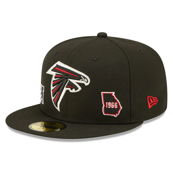 New Era Atlanta Falcons Team Identity 59FIFTY Fitted Hat - Image 3
