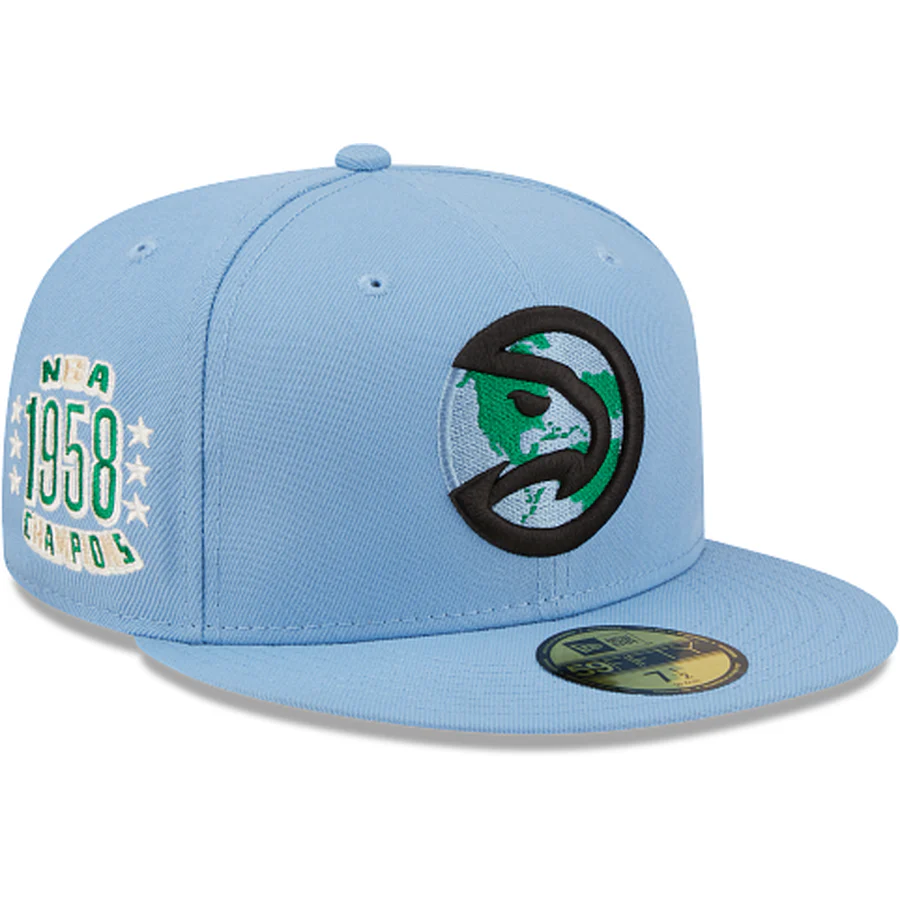 New Era Atlanta Hawks Global 2022 59FIFTY Fitted Hat