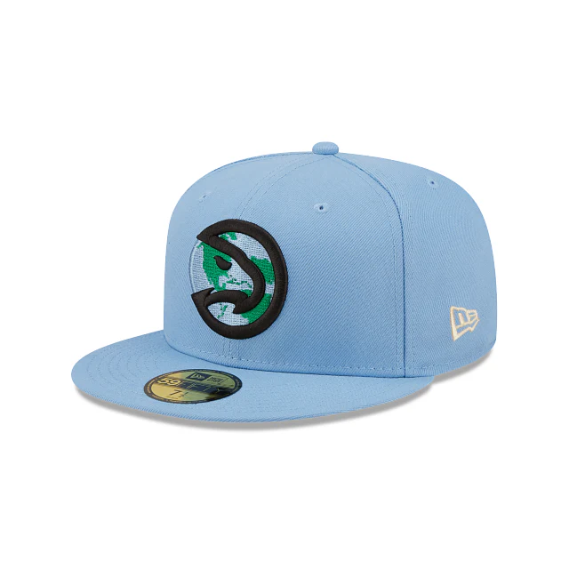 New Era Atlanta Hawks Global 2022 59FIFTY Fitted Hat - Image 2
