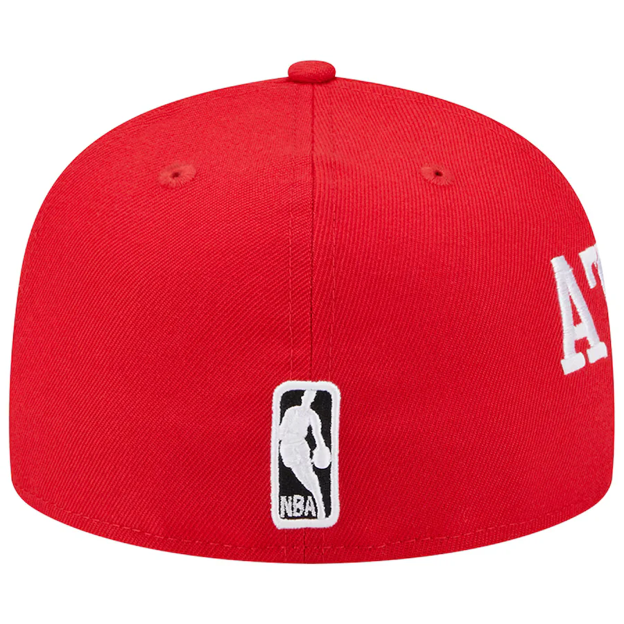 New Era Atlanta Hawks Side Arch Jumbo 59FIFTY Fitted Hat - Image 3