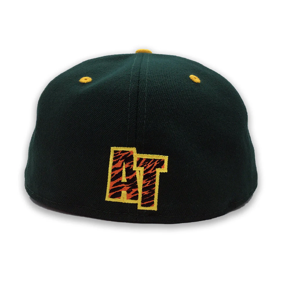 New Era Augusta Tigers Dark Green/Yellow 59FIFTY Fitted Hat - Image 3