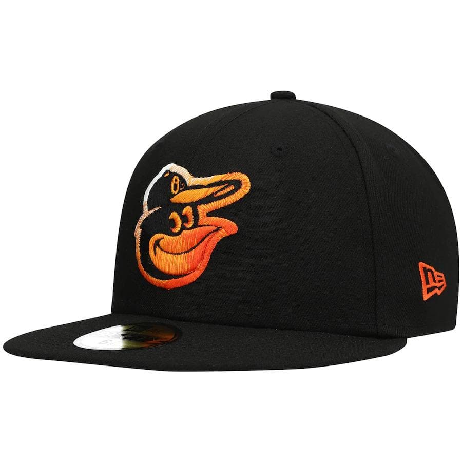 New Era Baltimore Orioles Black Color Dupe 59FIFTY Fitted Hat