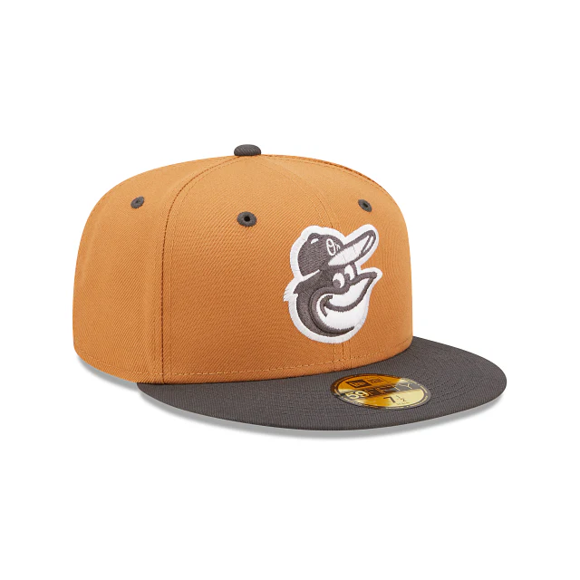 New Era  Baltimore Orioles Color Pack Tan 2022 59FIFTY Fitted Hat - Image 3