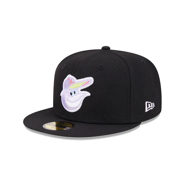 New Era Baltimore Orioles Colorpack Black 2023 59FIFTY Fitted Hat - Image 3