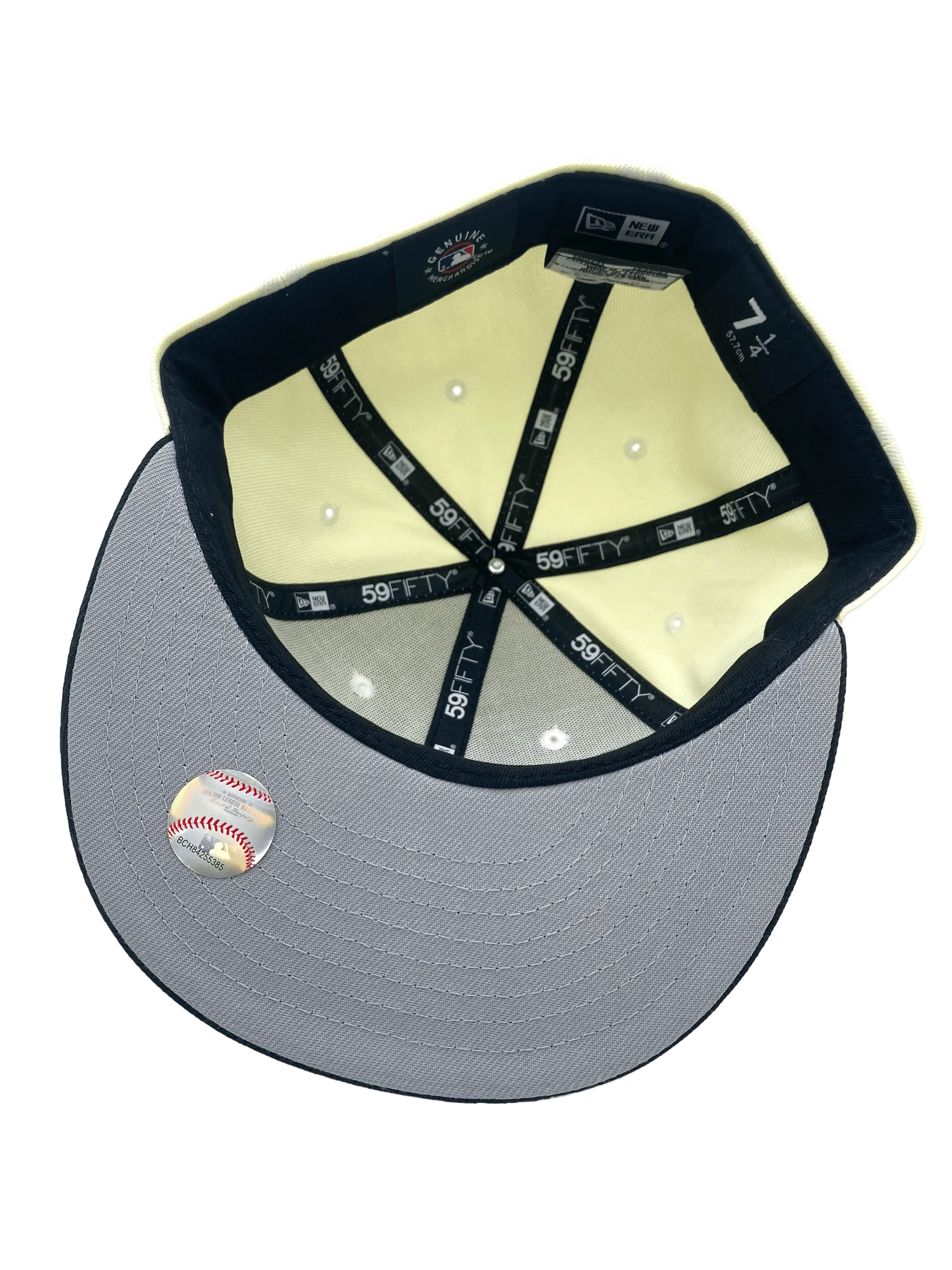 New Era Baltimore Orioles Cream/Black 'MP6' 59FIFTY Fitted Hat - Image 6