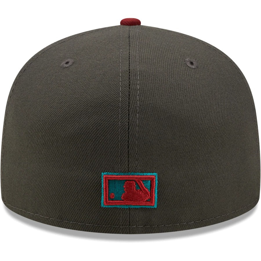 New Era Baltimore Orioles Graphite/Cardinal 1966 World Series Titlewave 59FIFTY Fitted Hat - Image 3
