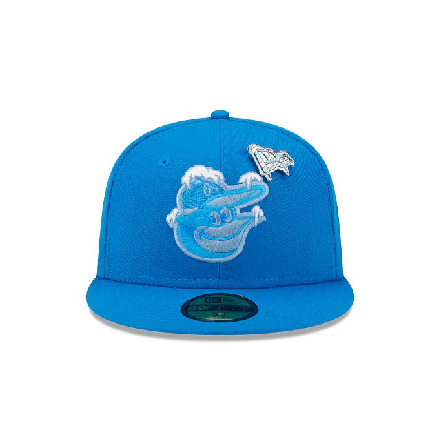 New Era Baltimore Orioles Snow Day 2022 59FIFTY Fitted Hat - Image 2