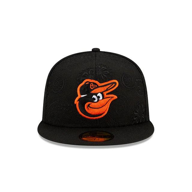 New Era Baltimore Orioles Swirl 59FIFTY Fitted Hat - Image 2