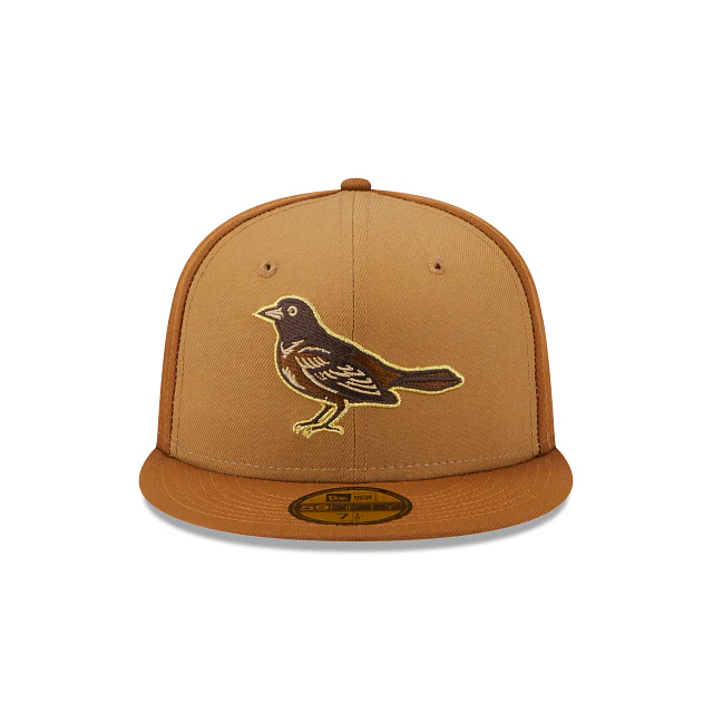 New Era Baltimore Orioles Tri-Tone Brown 2023 59FIFTY Fitted Hat - Image 2