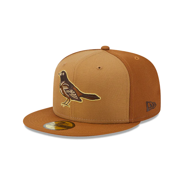 New Era Baltimore Orioles Tri-Tone Brown 2023 59FIFTY Fitted Hat - Image 3