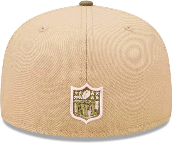 New Era Baltimore Ravens 10th Anniversary Saguaro Tan/Olive 59FIFTY Fitted Hat - Image 3