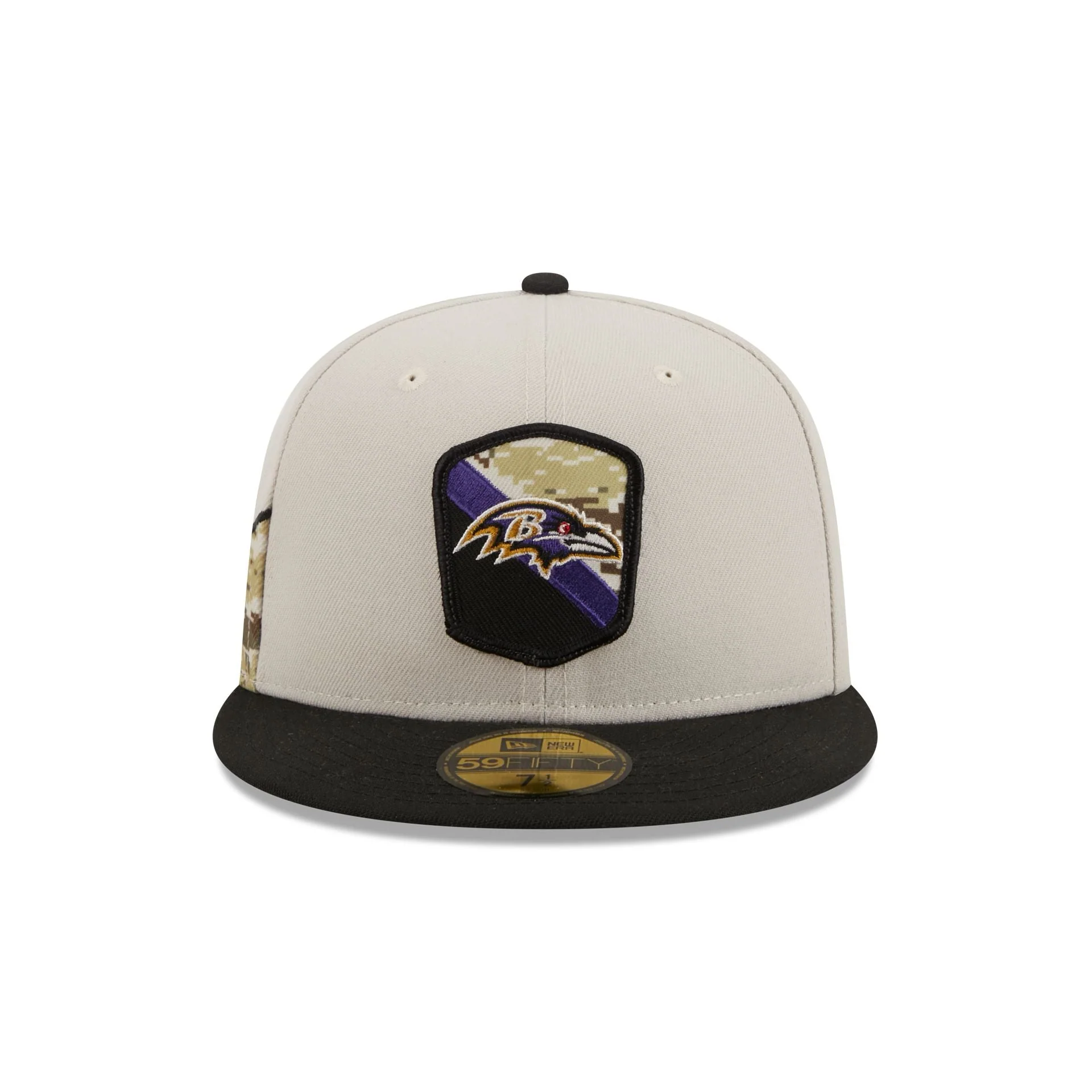 New Era Baltimore Ravens 2023 Salute to Service 59FIFTY Fitted Hat - Image 2