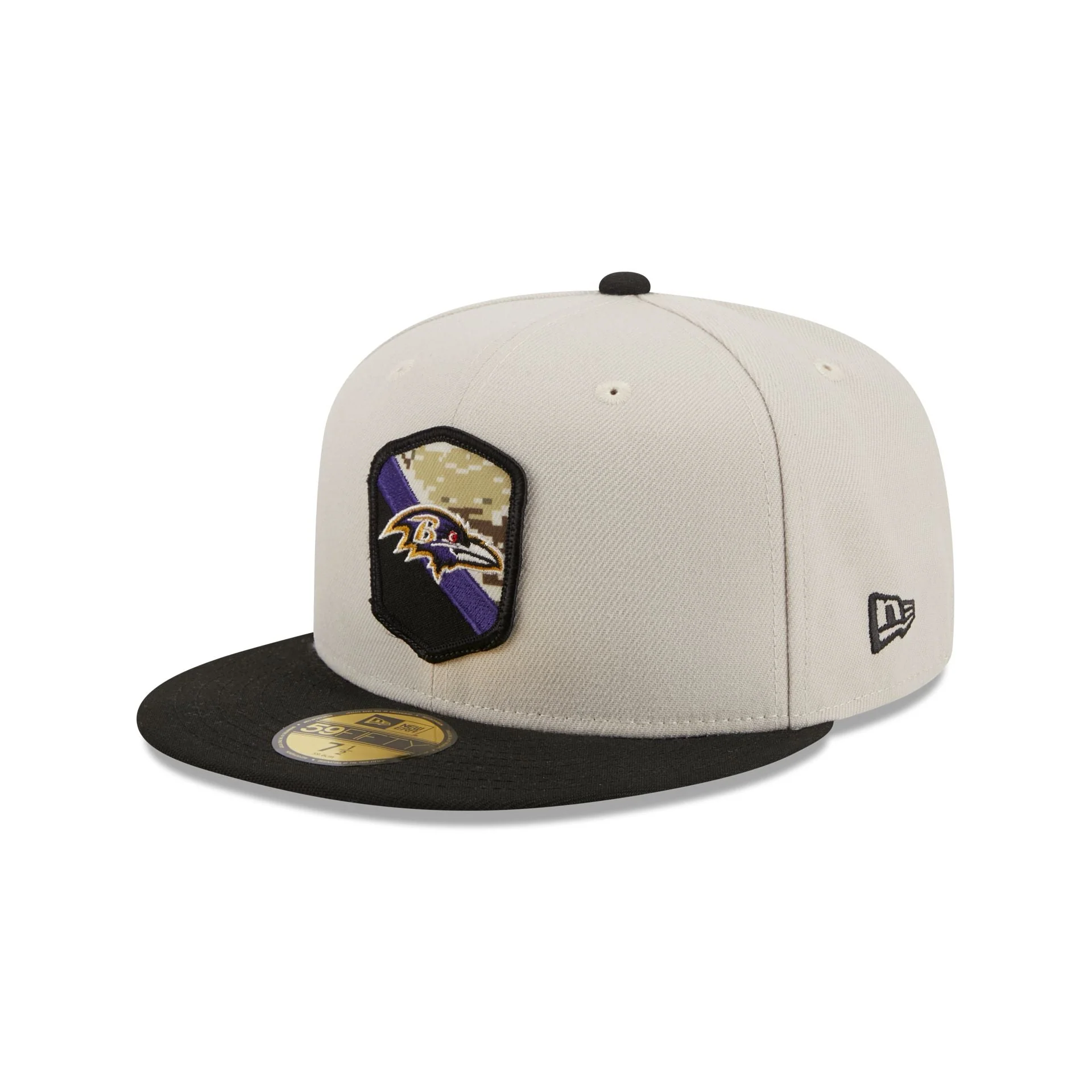 New Era Baltimore Ravens 2023 Salute to Service 59FIFTY Fitted Hat - Image 3