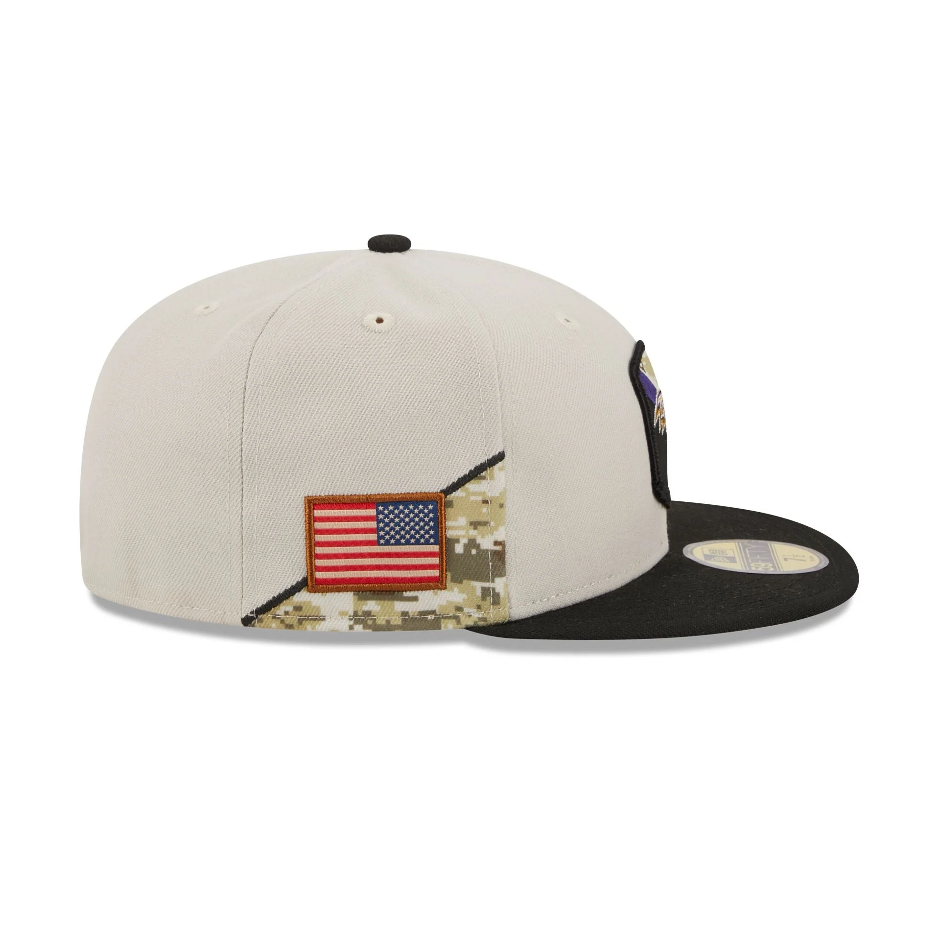 New Era Baltimore Ravens 2023 Salute to Service 59FIFTY Fitted Hat - Image 4