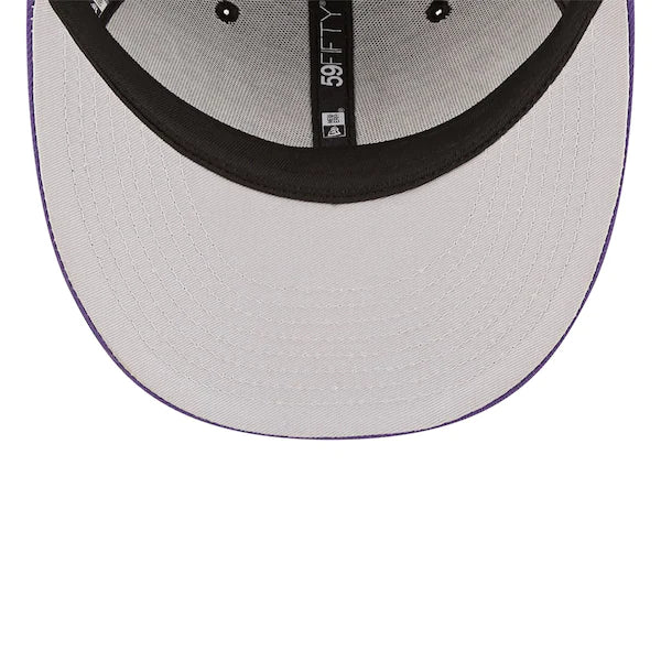 New Era Baltimore Ravens  Black/Purple 2022 NFL Draft Low Profile 59FIFTY Fitted Hat - Image 5