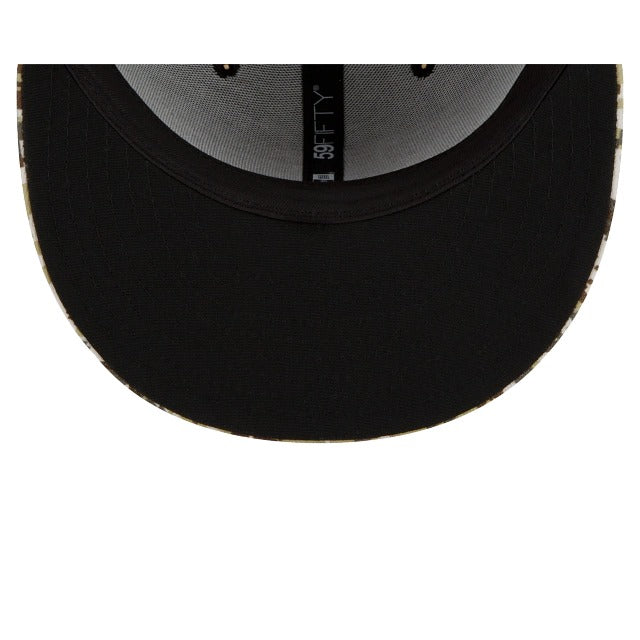 New Era Baltimore Ravens Salute To Service 2021 59FIFTY Fitted Hat - Image 2