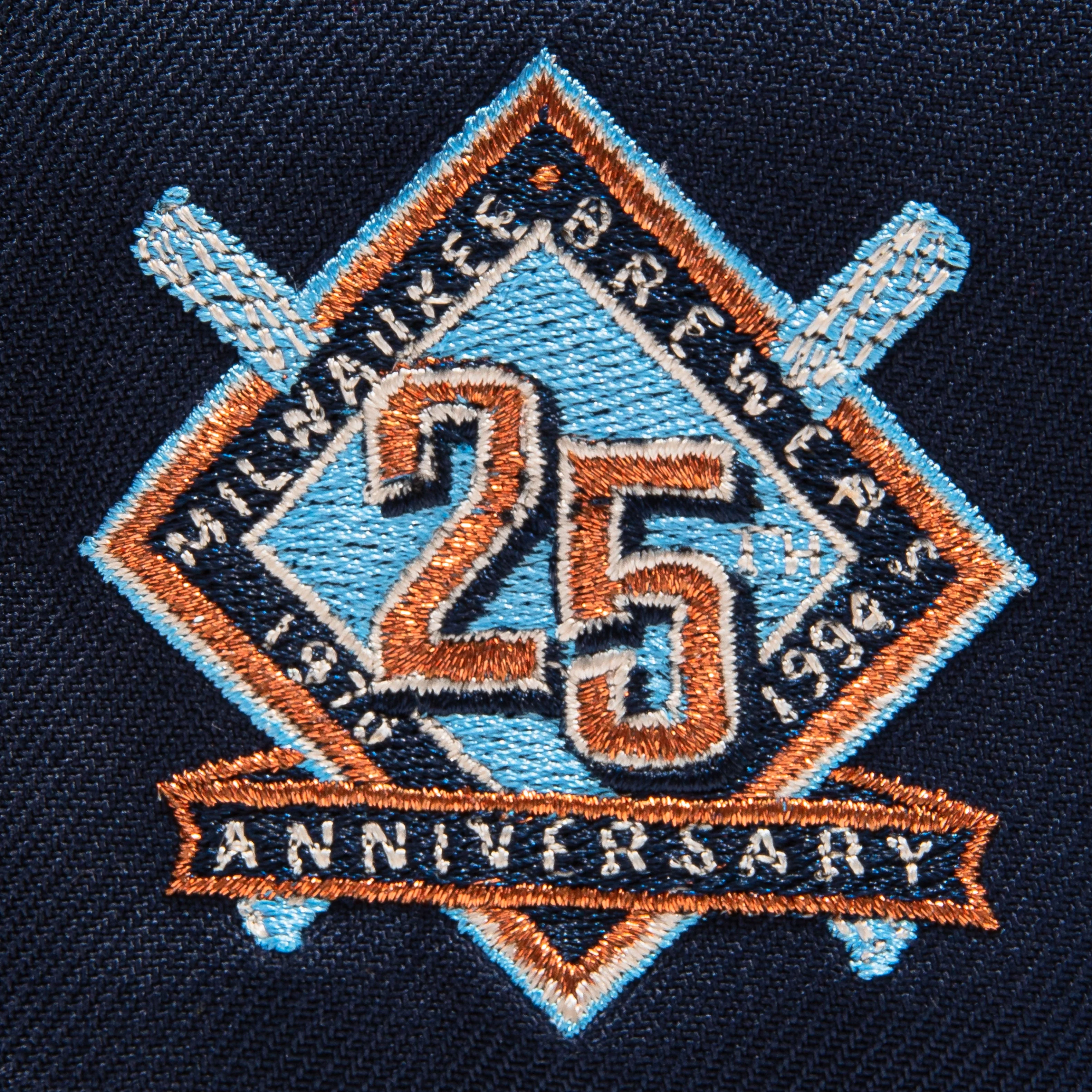 New Era  'Beer Pack' Milwaukee Brewers 25th Anniversary Patch 1994 59FIFTY Fitted Hat - Image 5