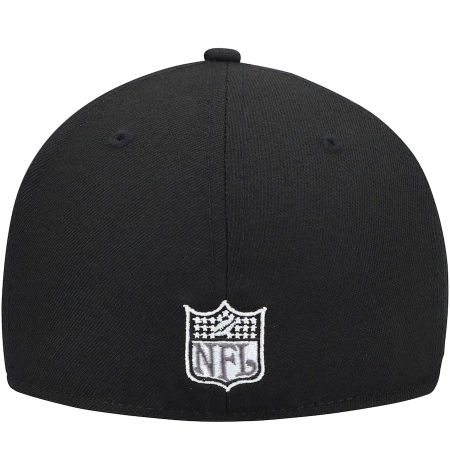 New Era Black New York Jets Super Bowl Patch 59FIFTY Fitted Hat - Image 4