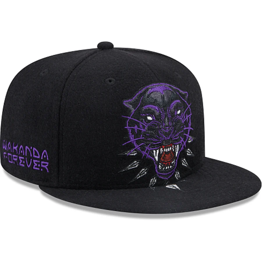 New Era Black Panther Wakanda Forever 2022 59FIFTY Fitted Hat