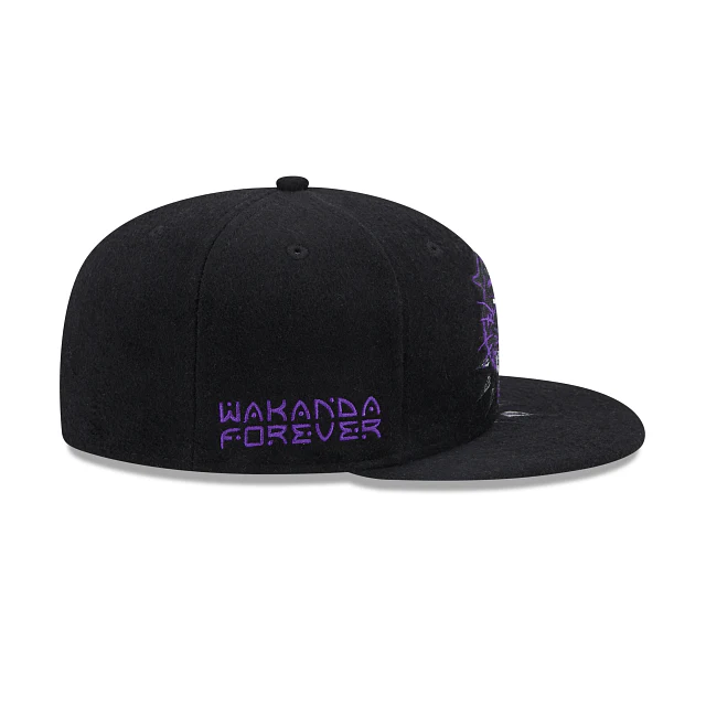 New Era Black Panther Wakanda Forever 2022 59FIFTY Fitted Hat - Image 4