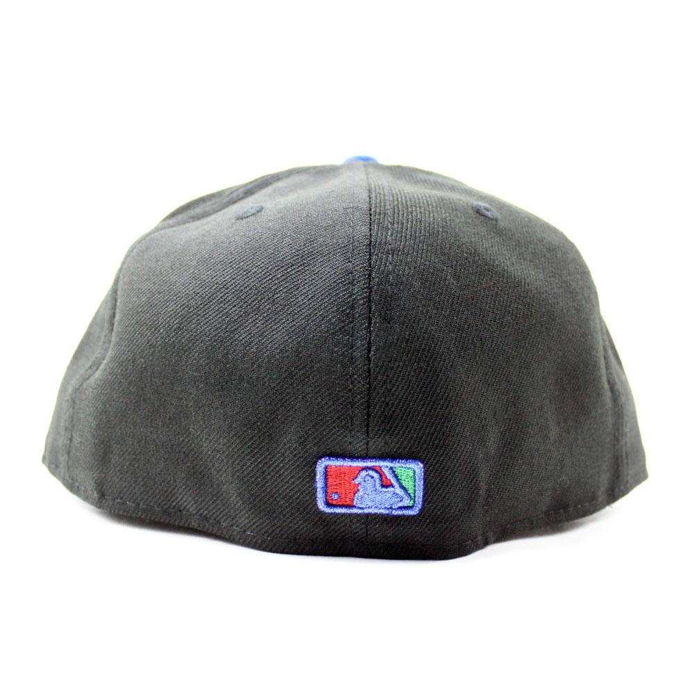 New Era Black/Red/Blue Arizona Diamondbacks 59FIFTY Fitted Hat Blue Under Brim - Image 4