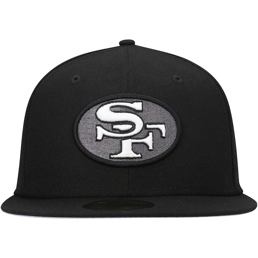 New Era Black San Francisco 49ers Super Bowl XXIV Patch 59FIFTY Fitted Hat - Image 3