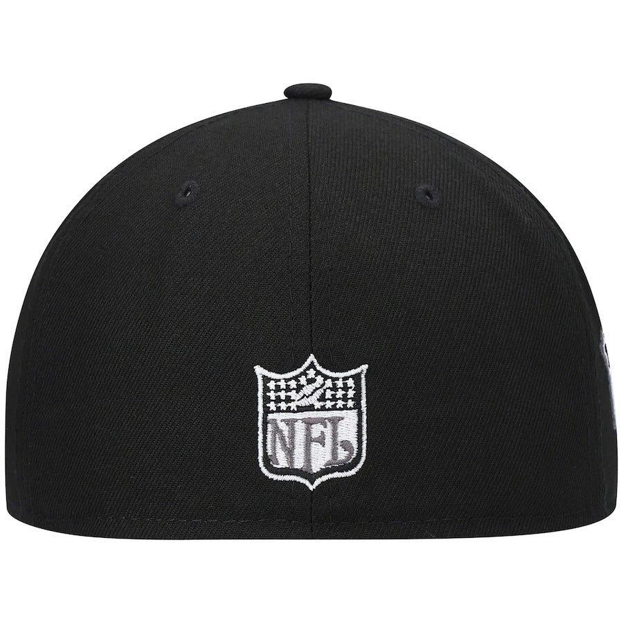 New Era Black San Francisco 49ers Super Bowl XXIV Patch 59FIFTY Fitted Hat - Image 5