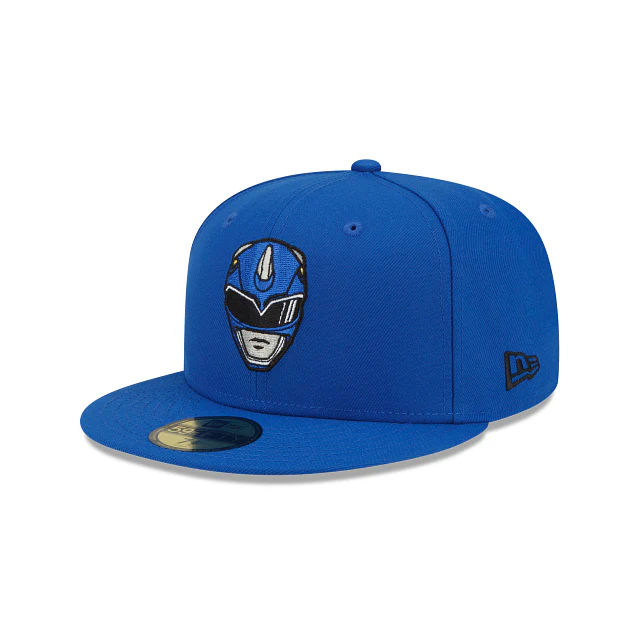 New Era Blue Power Rangers 2022 59FIFTY Fitted Hat - Image 3