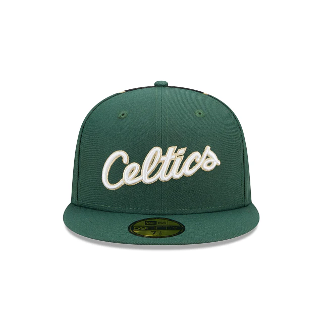 New Era Boston Celtics 2022-23 City Edition 59FIFTY Fitted Hat - Image 2