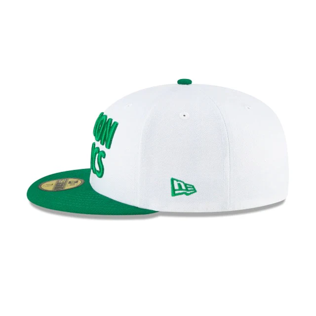 New Era Boston Celtics City Edition 2021 59FIFTY Fitted Hat - Image 4