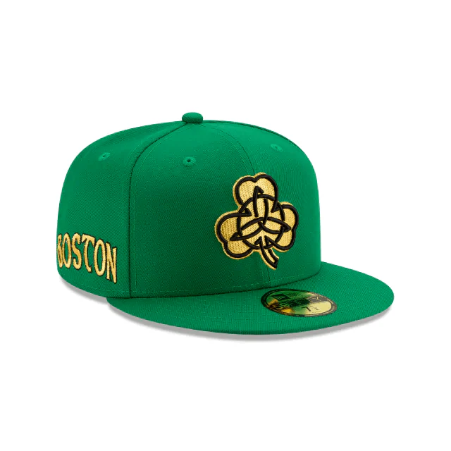 New Era Boston Celtics City Series 59Fifty Fitted Hat - Image 2
