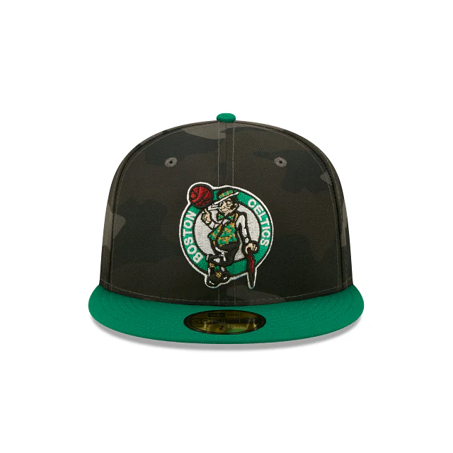 New Era Boston Celtics Lifestyle Camo 59FIFTY Fitted Hat - Image 2