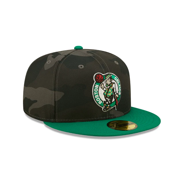 New Era Boston Celtics Lifestyle Camo 59FIFTY Fitted Hat - Image 3