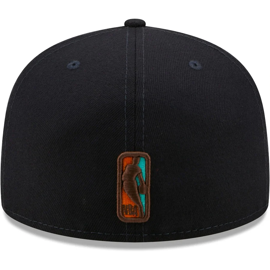 New Era Boston Celtics Navy/Mint 59FIFTY Fitted Hat - Image 4