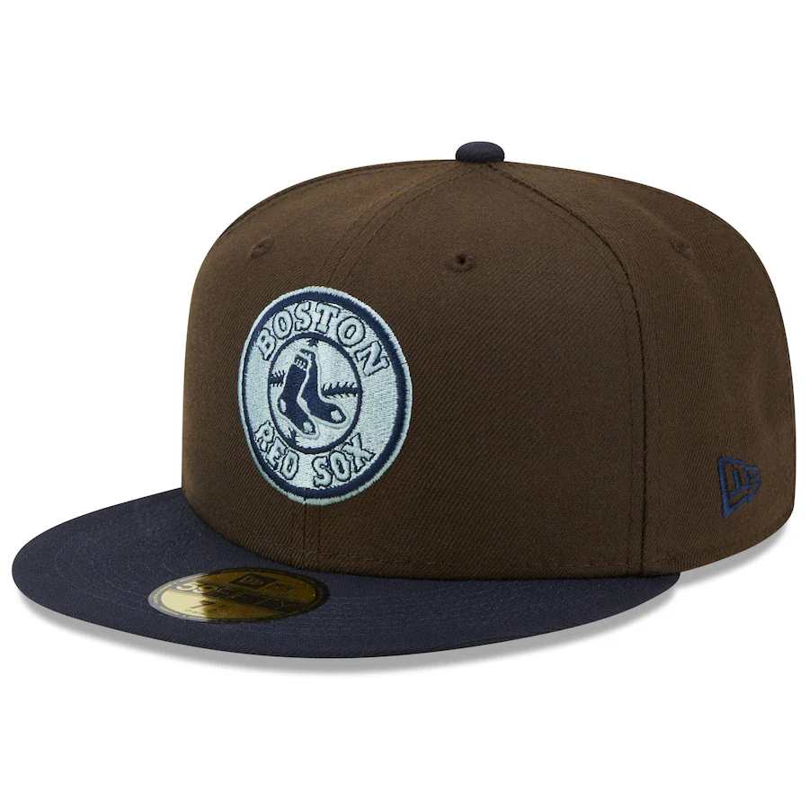 New Era Boston Red Sox 2007 World Series Walnut 59FIFTY Fitted Hat - Image 4