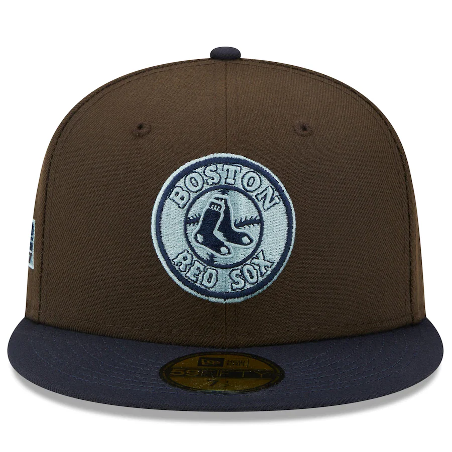 New Era Boston Red Sox 2007 World Series Walnut 59FIFTY Fitted Hat - Image 5