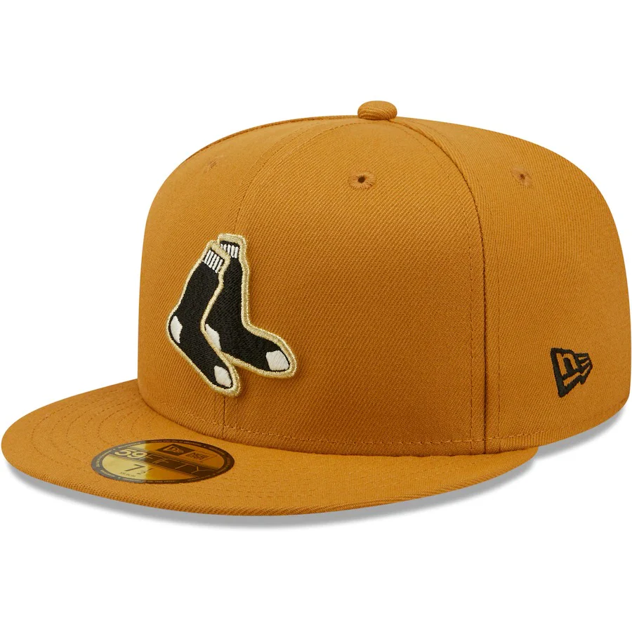 New Era Boston Red Sox 2013 World Series Timbs 59FIFTY Fitted Hat - Image 3