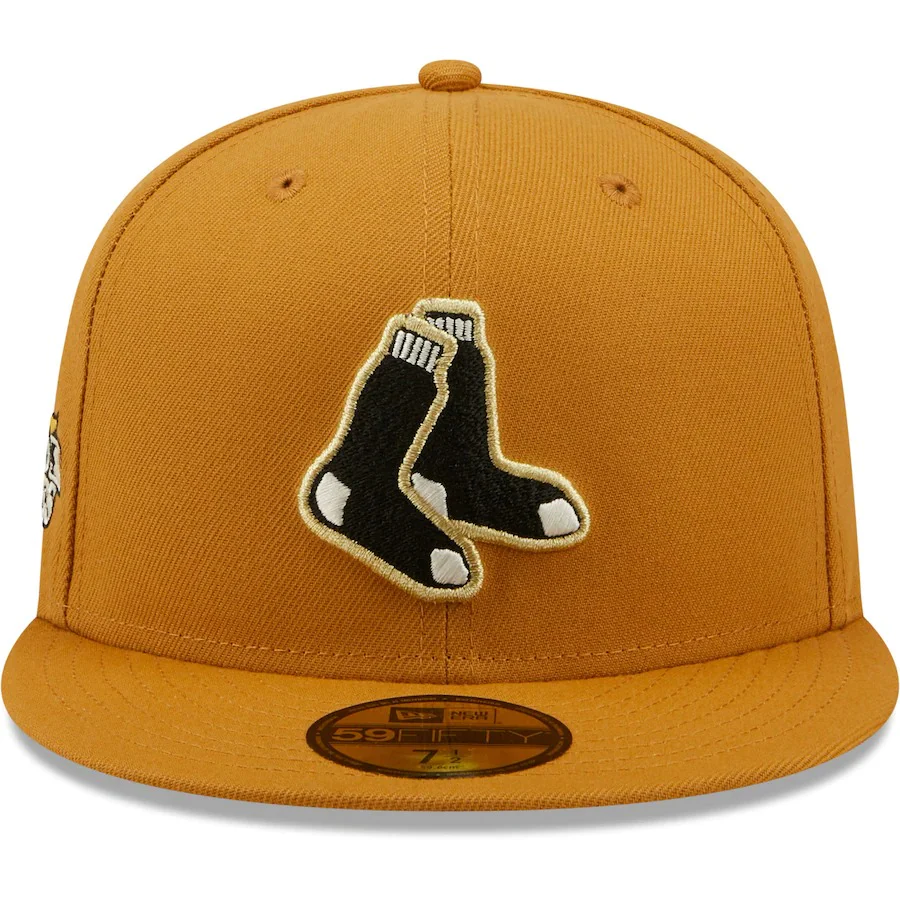 New Era Boston Red Sox 2013 World Series Timbs 59FIFTY Fitted Hat - Image 5