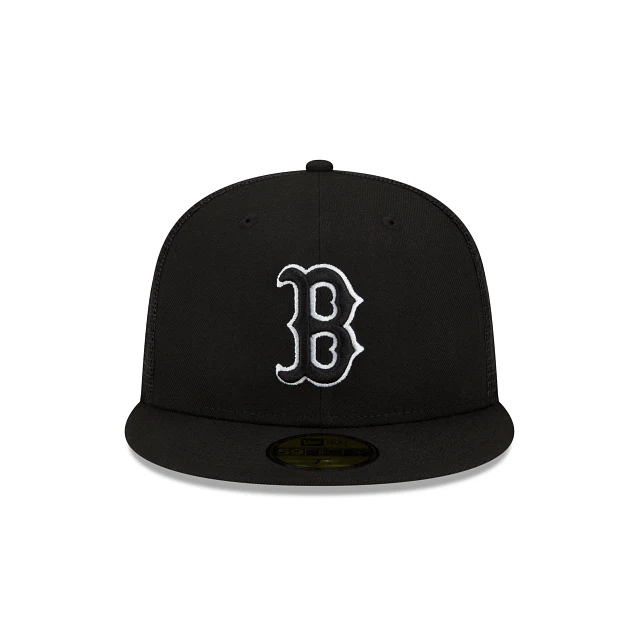 New Era Boston Red Sox 2023 Batting Practice Black 59FIFTY Fitted Hat - Image 2
