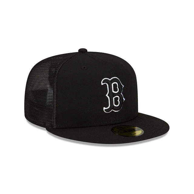 New Era Boston Red Sox 2023 Batting Practice Black 59FIFTY Fitted Hat - Image 3
