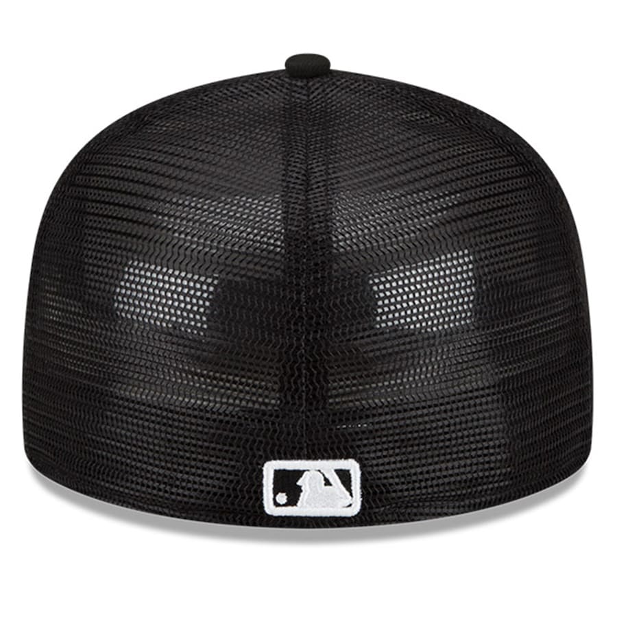 New Era Boston Red Sox Black 2022 Batting Practice 59FIFTY Fitted Hat - Image 3