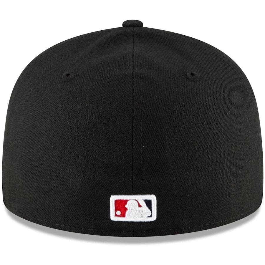 New Era Boston Red Sox Black Color Dupe 59FIFTY Fitted Hat - Image 4