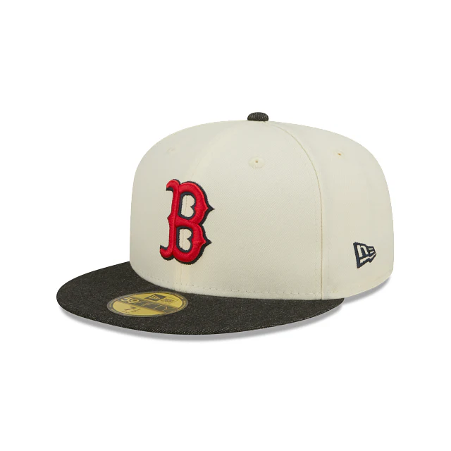 New Era Boston Red Sox Black Denim 2022 59FIFTY Fitted Hat - Image 3