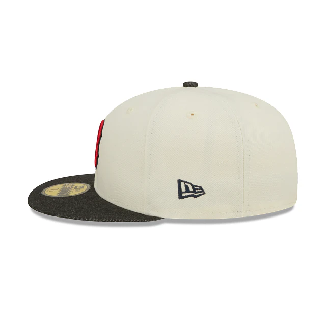 New Era Boston Red Sox Black Denim 2022 59FIFTY Fitted Hat - Image 5