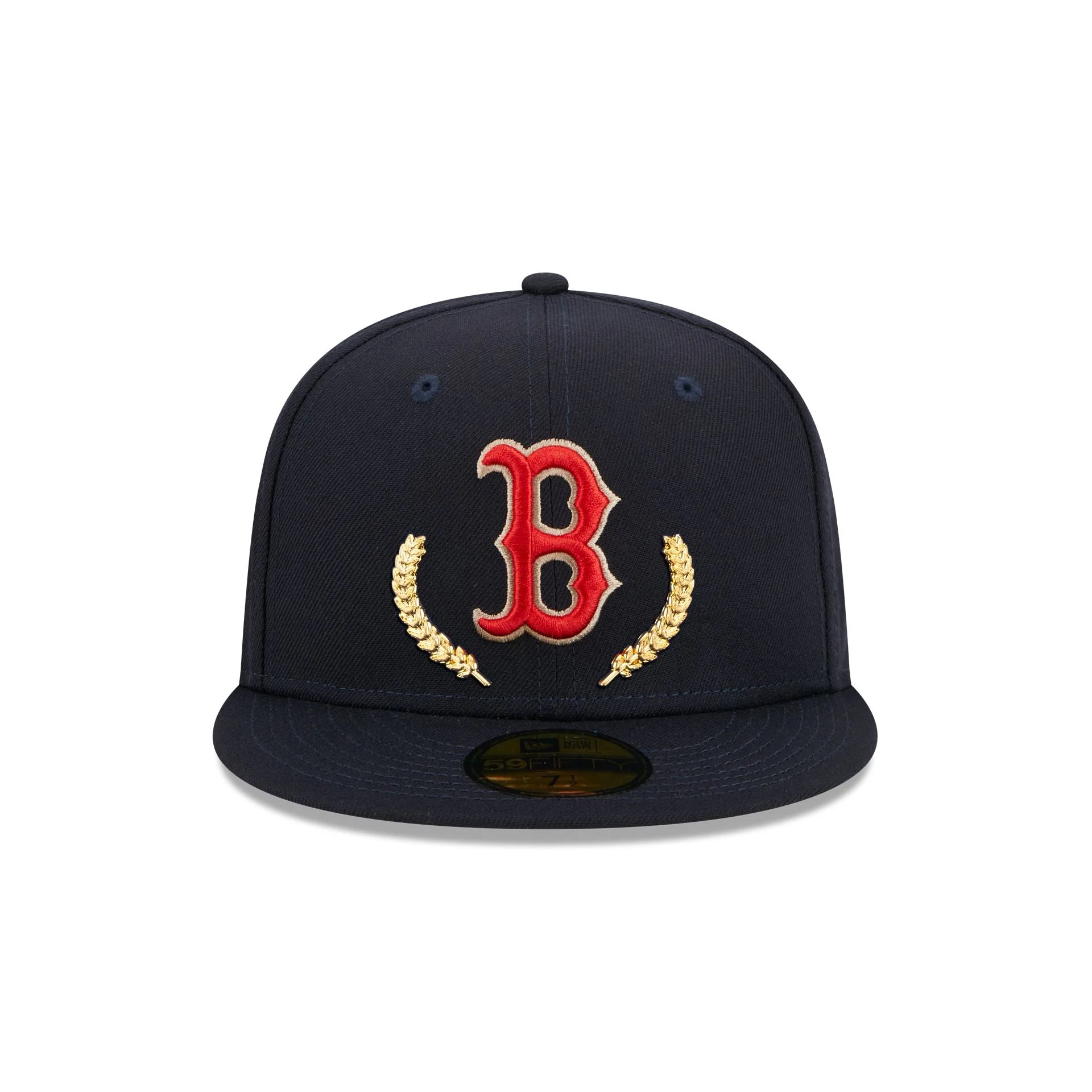 New Era Boston Red Sox Gold Leaf 2023 59FIFTY Fitted Hat - Image 2