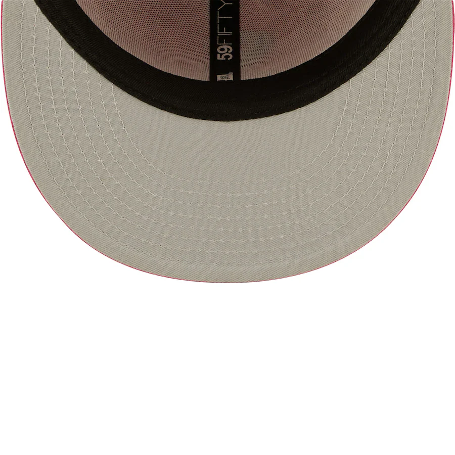 New Era Boston Red Sox Hot Pink 59FIFTY Fitted Hat - Image 2